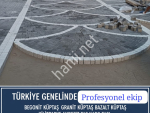 Parke taşı begonit küptaş İzmir Antalya 